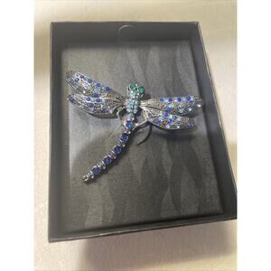 Dragonfly Blue and Green Brooch Pin Fashion Gift Women Costume Jewelry Sears